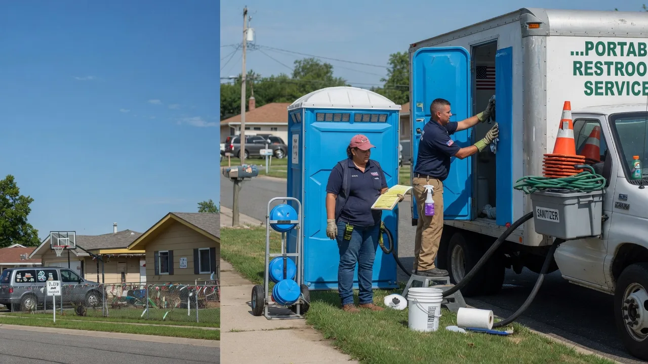 Portable Toilet Rental in Thompson, IA near me